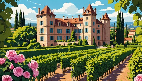 Château de berne rosé : l'élégance de provence à porter de main